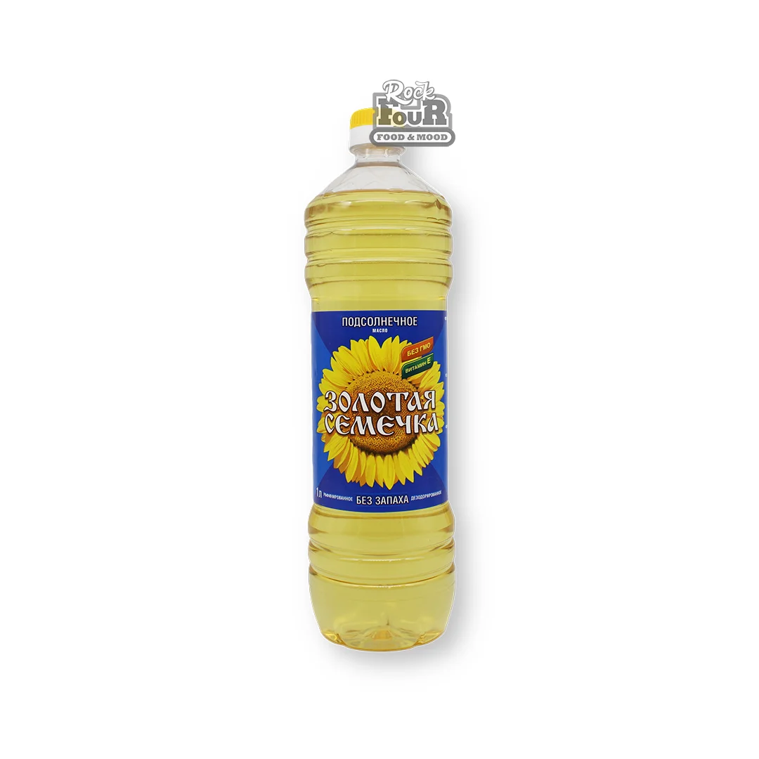 Sunflower oil "Zolotaya semechka" 1l